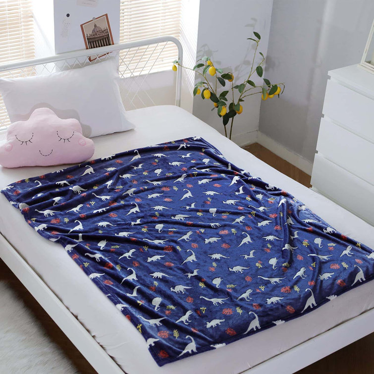 Fleece glow in discount the dark bedding